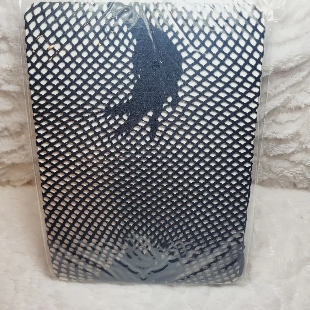 Natori Dragon Toss Net Tights Black Fishnet Halloween Cosplay Sexy XL New OOS